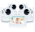 Видеоняня Ramili Baby RV900 Quadro (4 камеры)